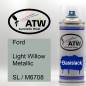 Preview: Ford, Light Willow Metallic, SL / M6708: 400ml Sprühdose, von ATW Autoteile West.
